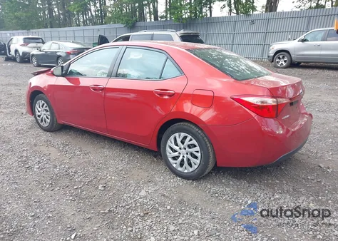 2017 Toyota Corolla Le из США, поврежденный, VIN 5YFBURHE1HP690411